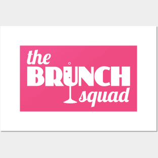 The Brunch Squad (white) Posters and Art